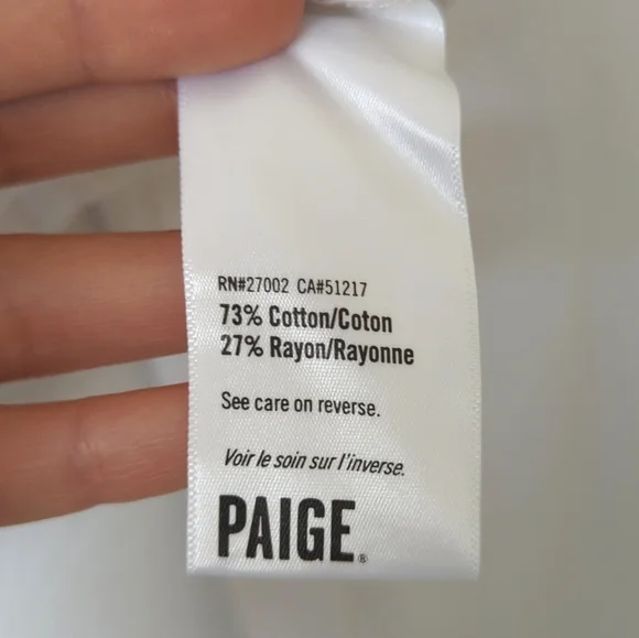 Paige Vivienne This Sh*t Is Bananas Custom Relaxed Cropped Denim Jacket White L - Picture 5 of 15